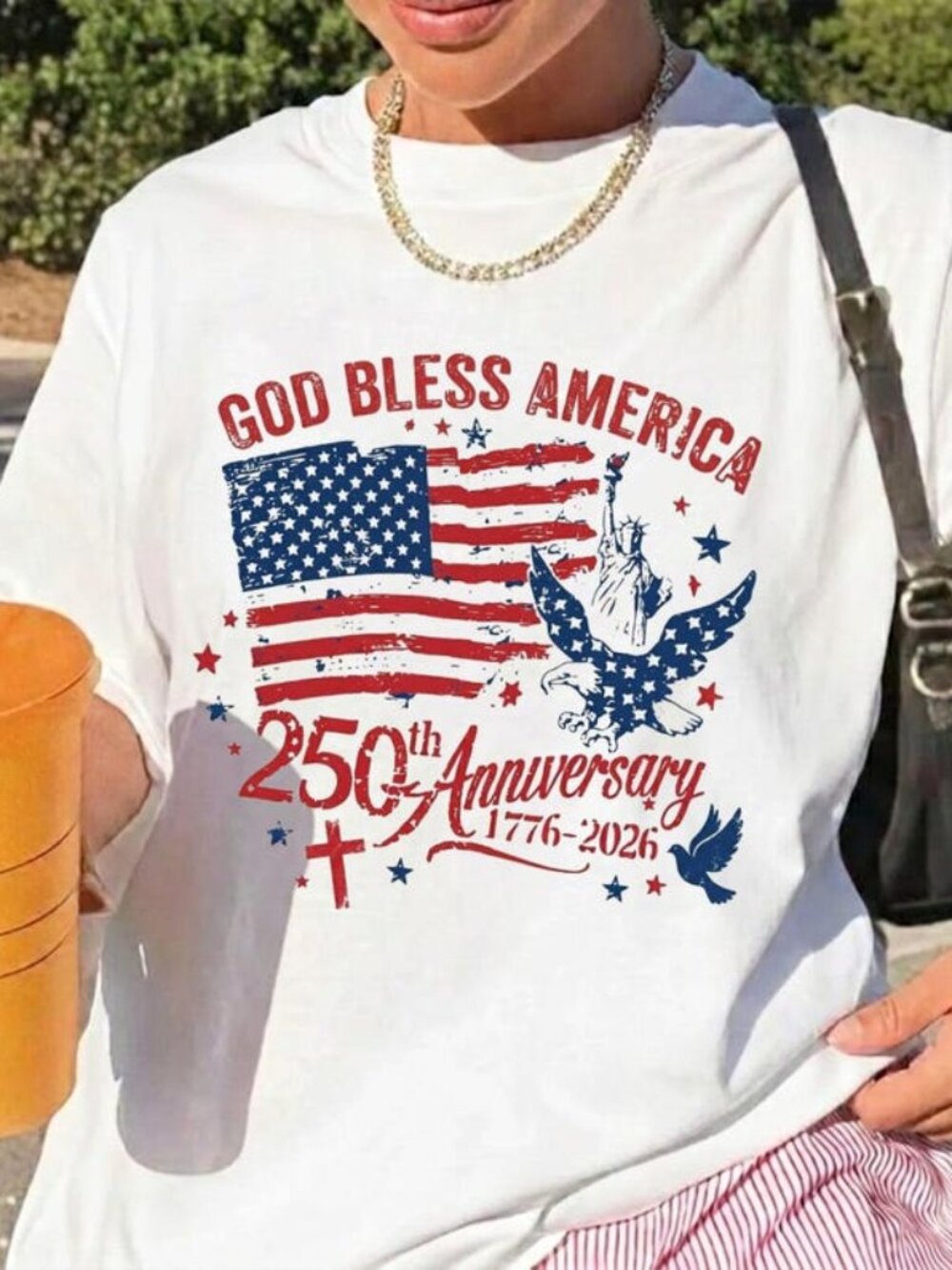 God Bless America 250th Anniversary Shirt, Retro USA 1776-2026 Tee